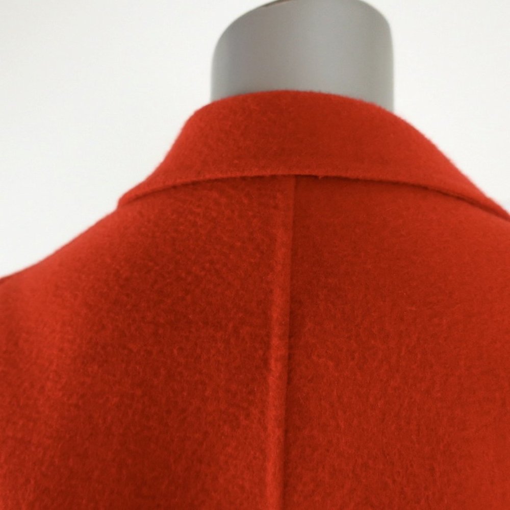 Bottega Veneta Cashmere Coat Terracotta Size 40 - Picture 6 of 8